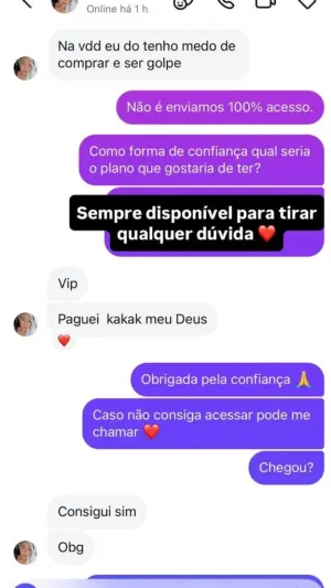 Feedback Cliente Cristão
